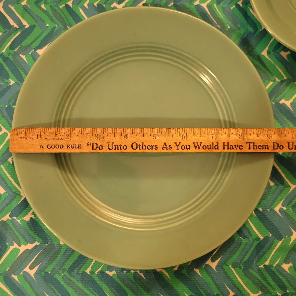 Vintage Harlequin by Homer Laughlin 5-Piece Place Setting ~ Turquoise ~ Blue ~